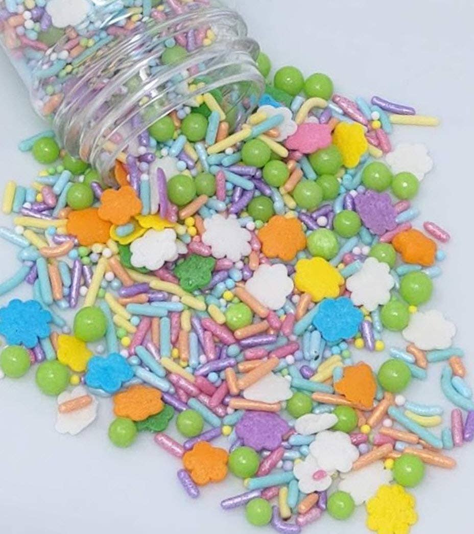 Wild Angel Treats, LLC - Wholesale Sprinkles - Spring Flowers Sprinkle Mix0
