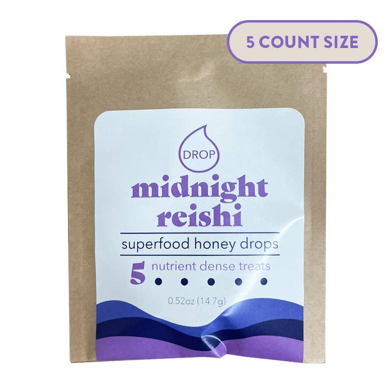 Honey Drops - Wholesale Gummy - Midnight Reishi | Mushroom Honey Gummy | Sleep & Relaxation3