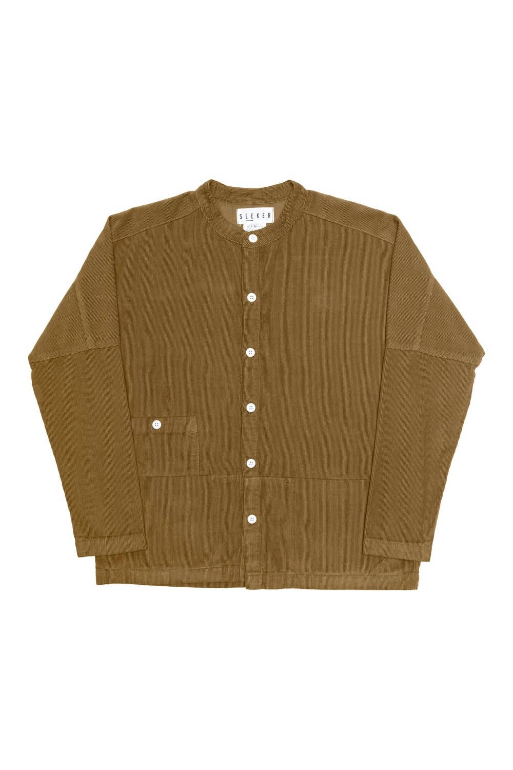 Seeker – Großhandel Mantel - Damen – Raj Cordmantel aus Hanf-Baumwollmischung3