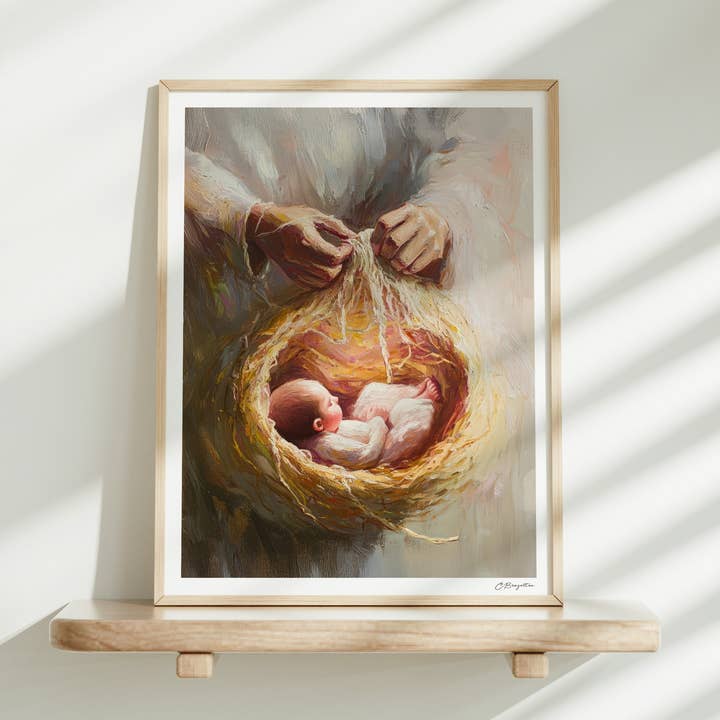 Merveilleusement fabriqué | Impression d'art signée à la main pour la vente par The Painted Gospel