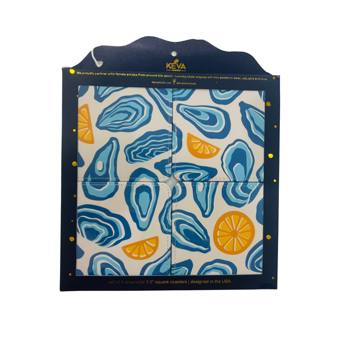 KEVA - Wholesale Coasters - Oyster Twist Coasters Set of 45