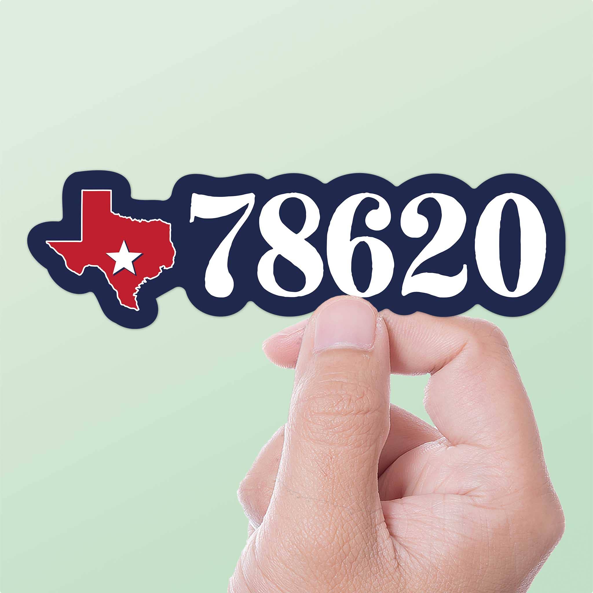 Sentinel Supply - Wholesale Sticker - Dripping Springs Texas Zip Code Sticker - 786200