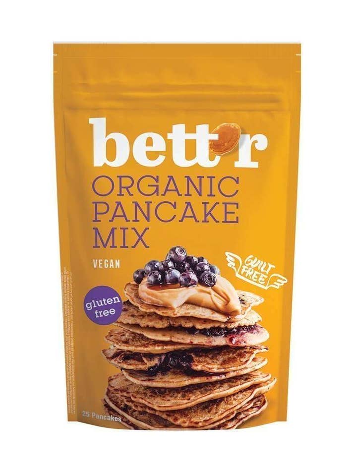 Organic Pancake Mix, Bio, Bett'r, 400g for wholesale by Smart Organic