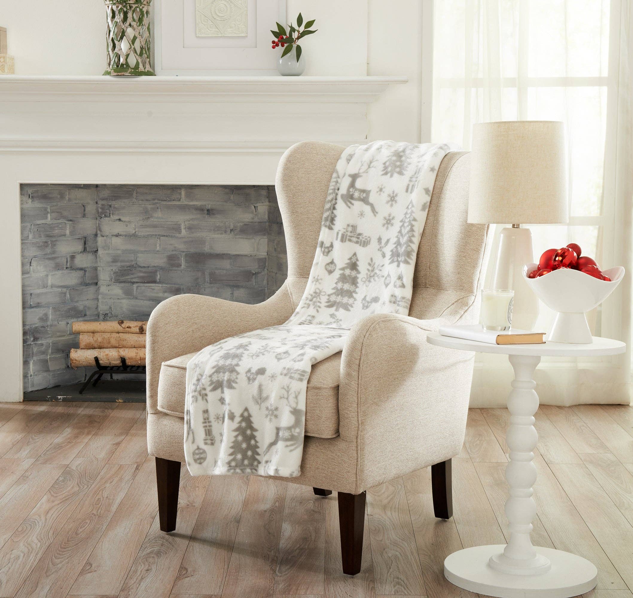 BH Collective - Wholesale Throw Blanket - Throw Blanket - Printed Velvet - Pearl Collection22