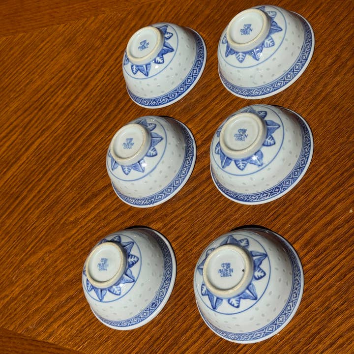 Office Objets - Wholesale Tea Set - Small Chinese tea set with 6 cups and saucers2