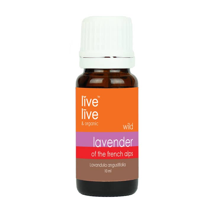 Lavendel af de franske alper æterisk olie, 10 ml for engroshandel hos Live Live & Organic
