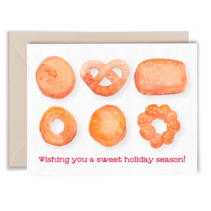 Holiday Cookies Card - Elise Watness series for wholesale by Apricity Press