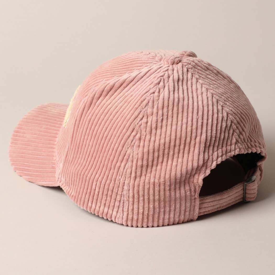 Fashion City - Vente Casquette de baseball – unisexe - Casquette de baseball en velours côtelé avec écusson chenille « cat mom »10