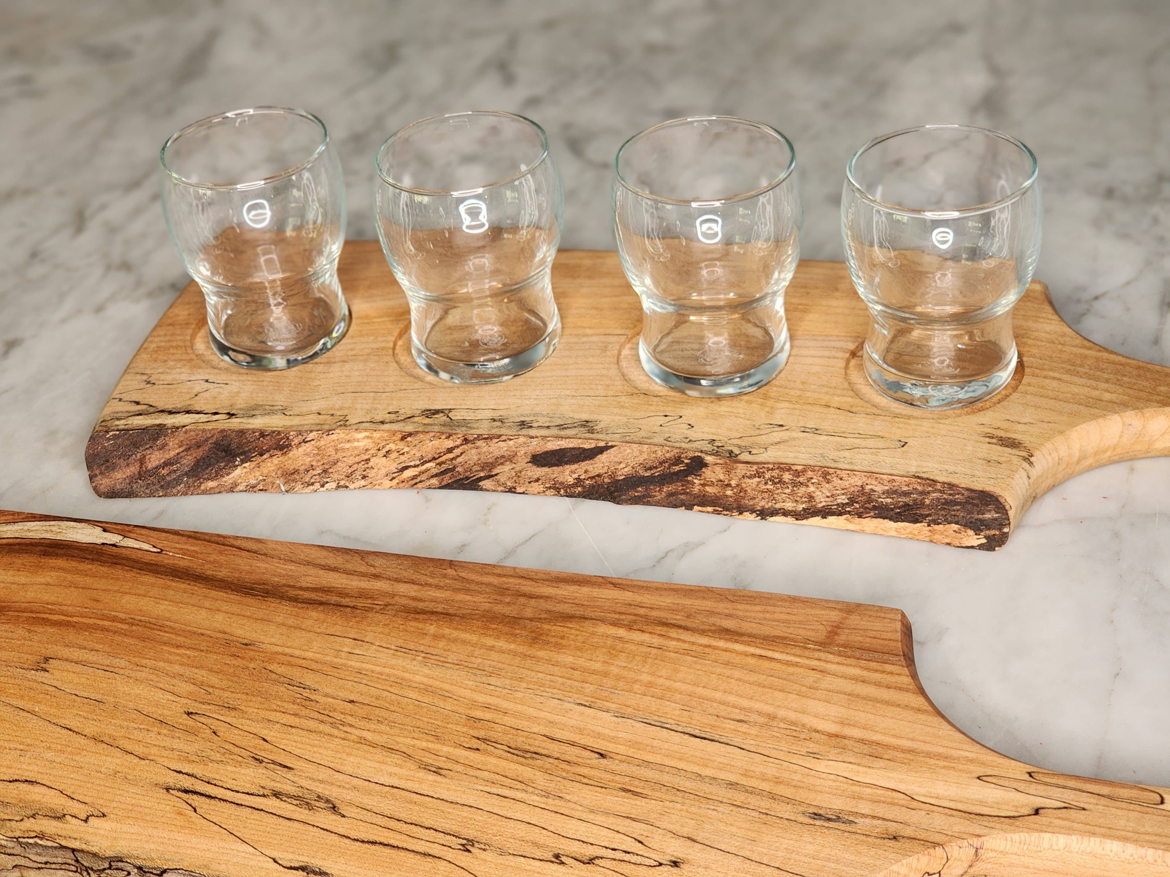 Petermans Boards and Bowls Inc. - Wholesale Cheese Board - 18" beer flight boards / charcuterie boards17
