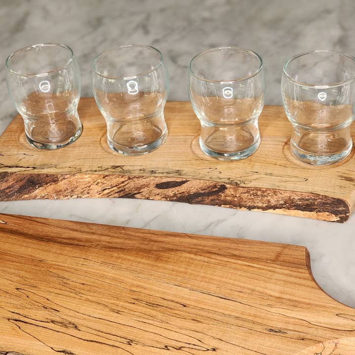 Petermans Boards and Bowls Inc. - Wholesale Cheese Board - 18" beer flight boards / charcuterie boards17