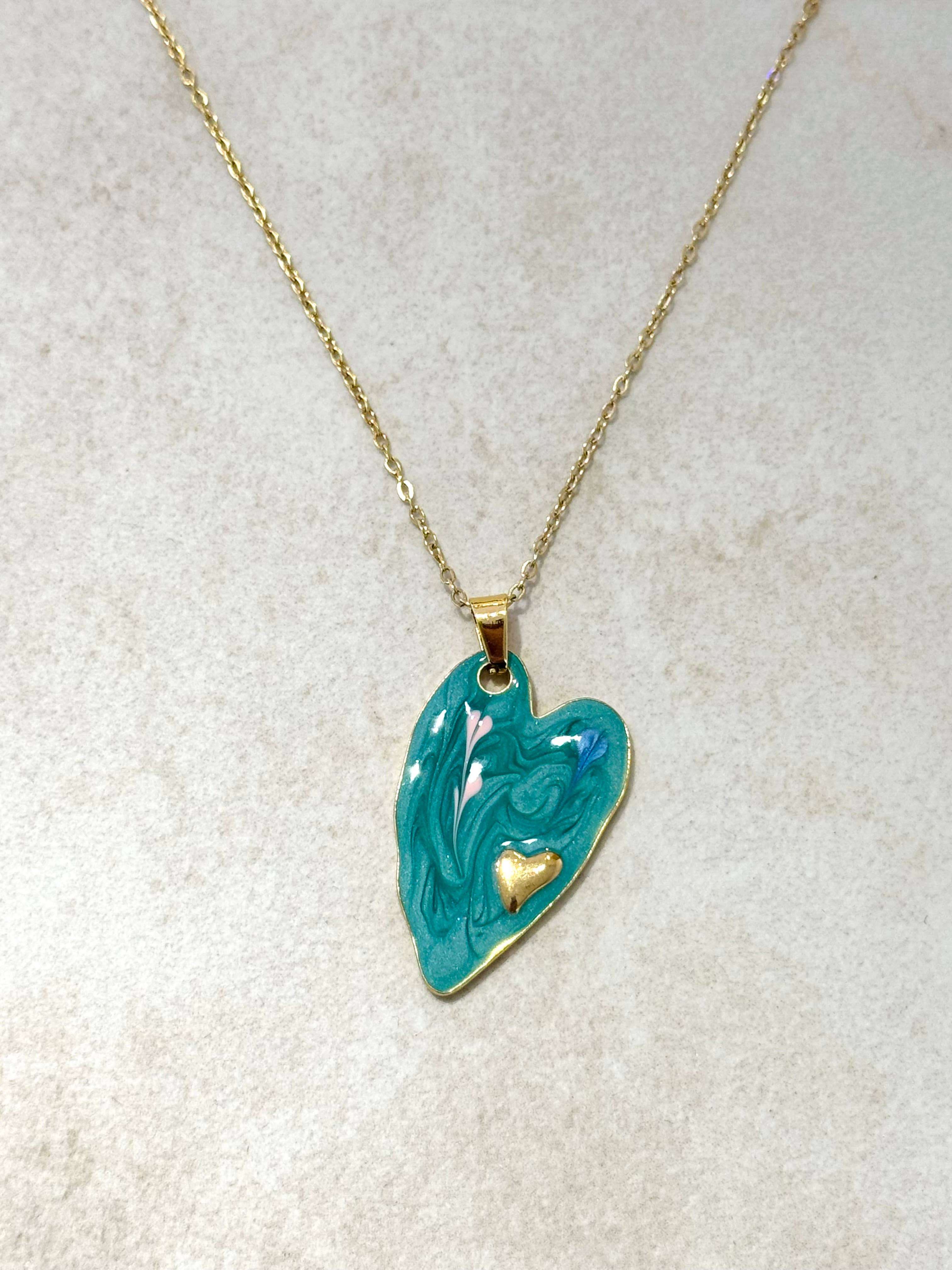 Cassette Barcelona - Wholesale Pendant/Charm Necklace - Dali Heart Necklace1