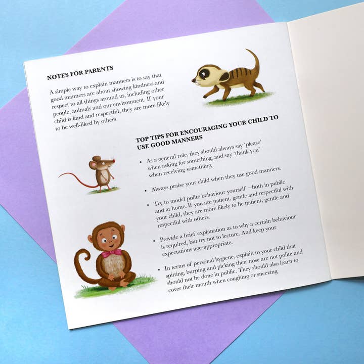 Robert Frederick Ltd – Engroshandel Bog til førskolebørn (3-5) – Når Surikat Lærer God Manerer - Me and My Feelings Børnebog i Paperback4