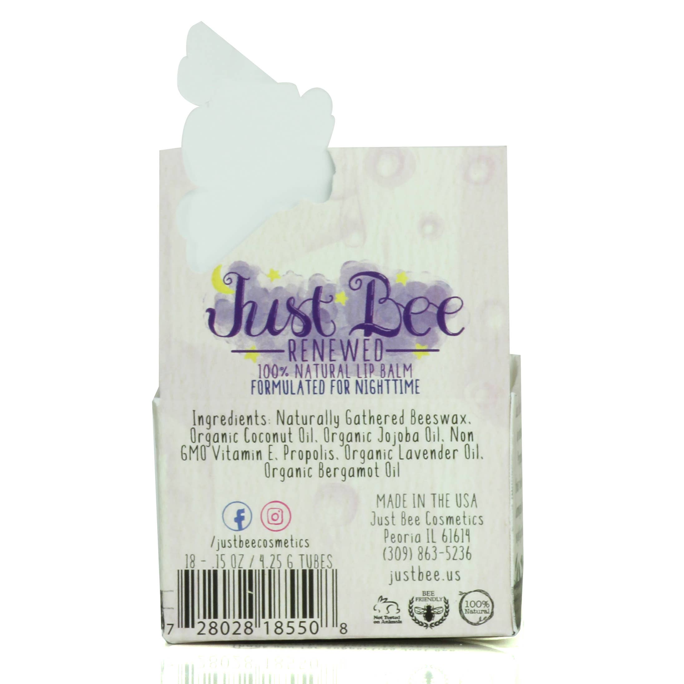 Just Bee - Wholesale Lip Balm - Just Bee Renewed Lip Balm - Lavender6