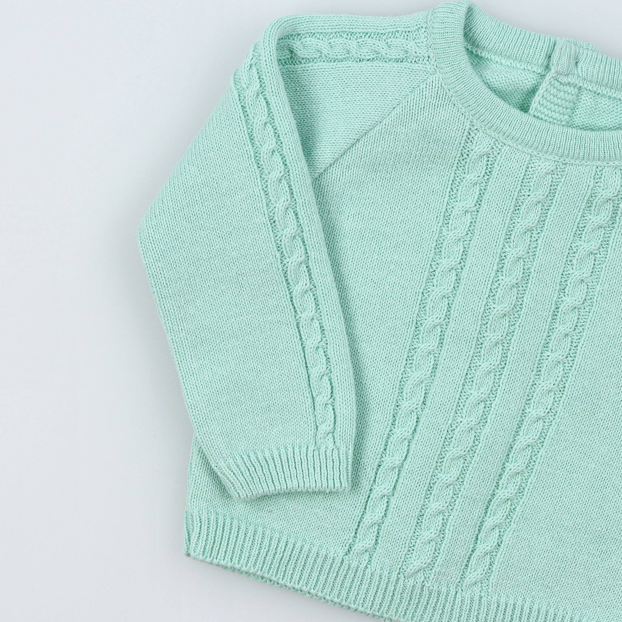 Bean Baby Clothes - Wholesale Clothing Set - Baby - Baby Cotton Knit Sweater and Pants Set9