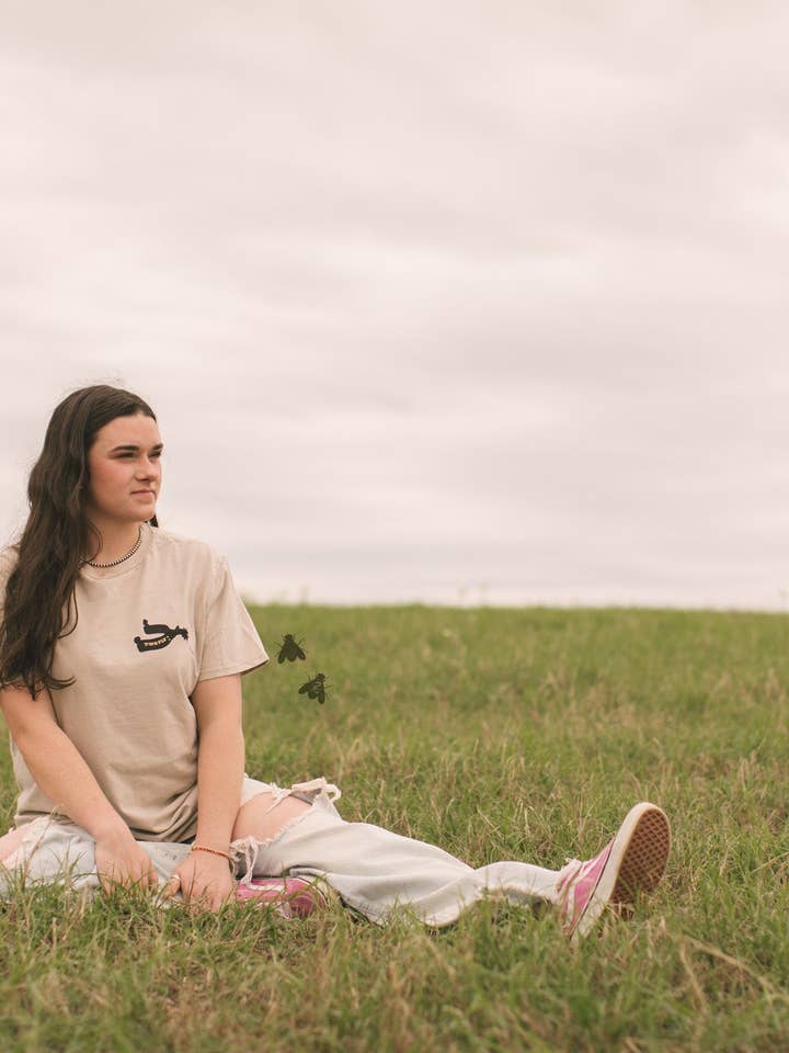 2 Fly Co - Wholesale Screen Printed T-Shirt - Women's - COWBOY BAE TEE