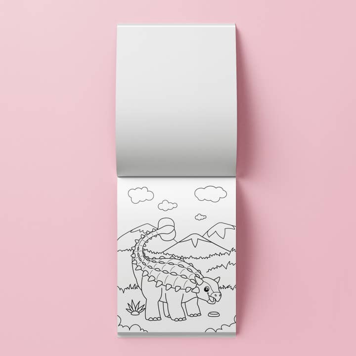 Hinkler Australia - Wholesale Colouring book – Child & baby - Jr Kaleidoscope Colouring Kit Dinosaurs3