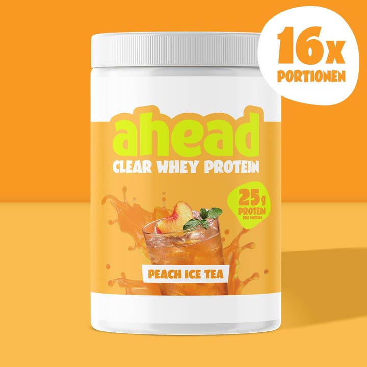 Clear Whey - Tè freddo alla pesca (2x500 g) per la vendita all'ingrosso da parte di ahead