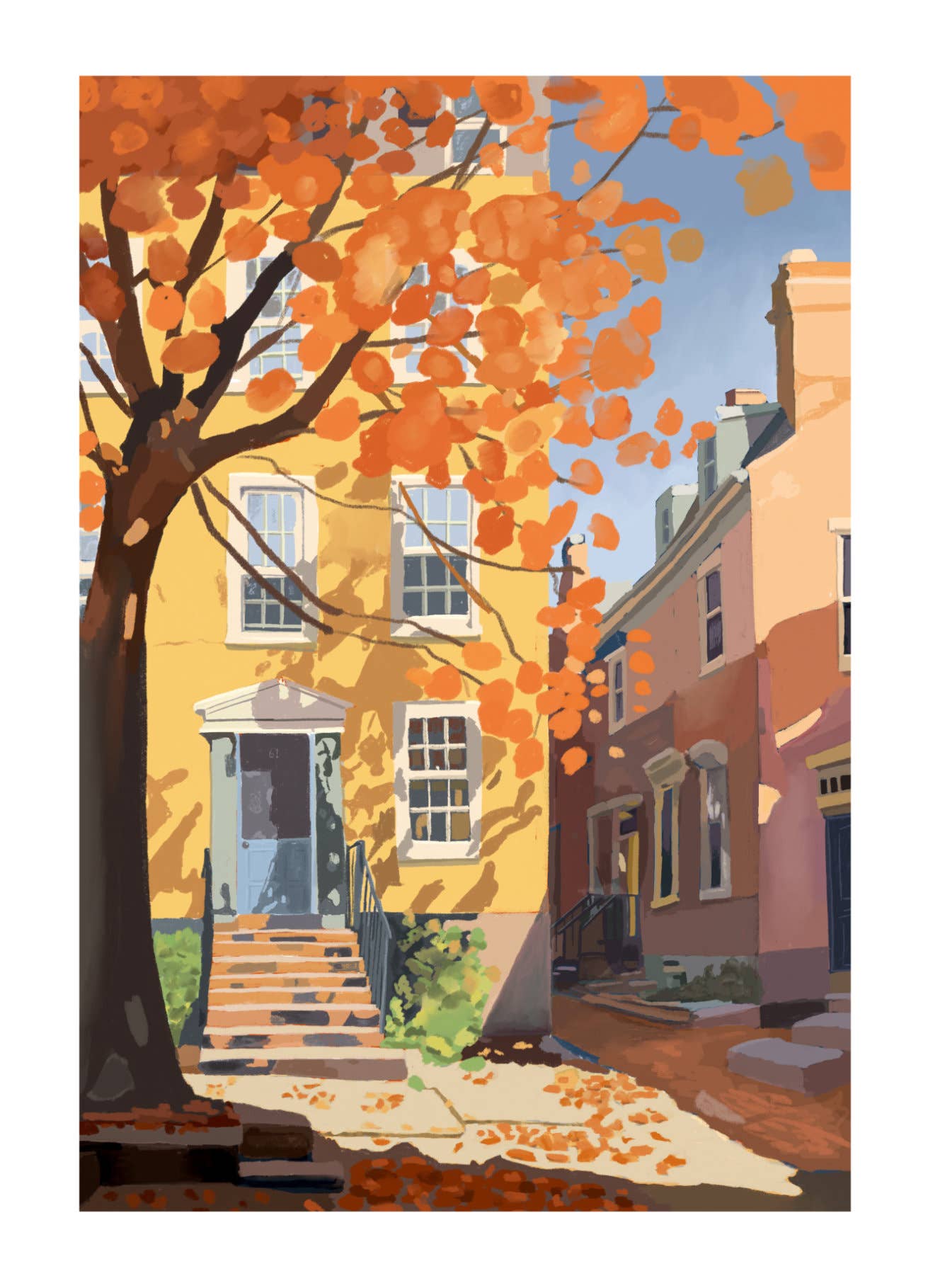 Not at all Jack - Wholesale Everyday Greeting Card - Autumn alley greeting card0