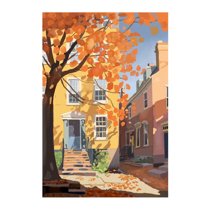 Not at all Jack - Wholesale Everyday Greeting Card - Autumn alley greeting card