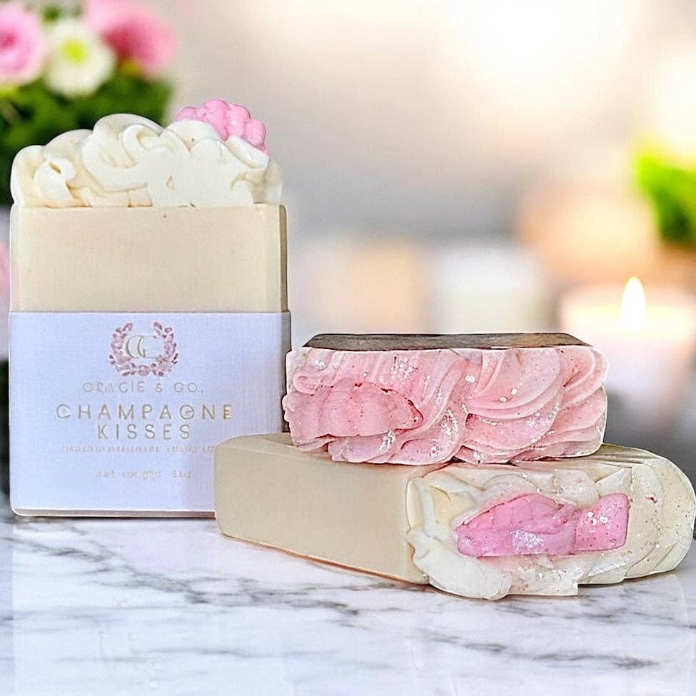 Gracie & Co. 1942 - Wholesale Bar Soap - Champagne Kisses Shea Butter Soap4