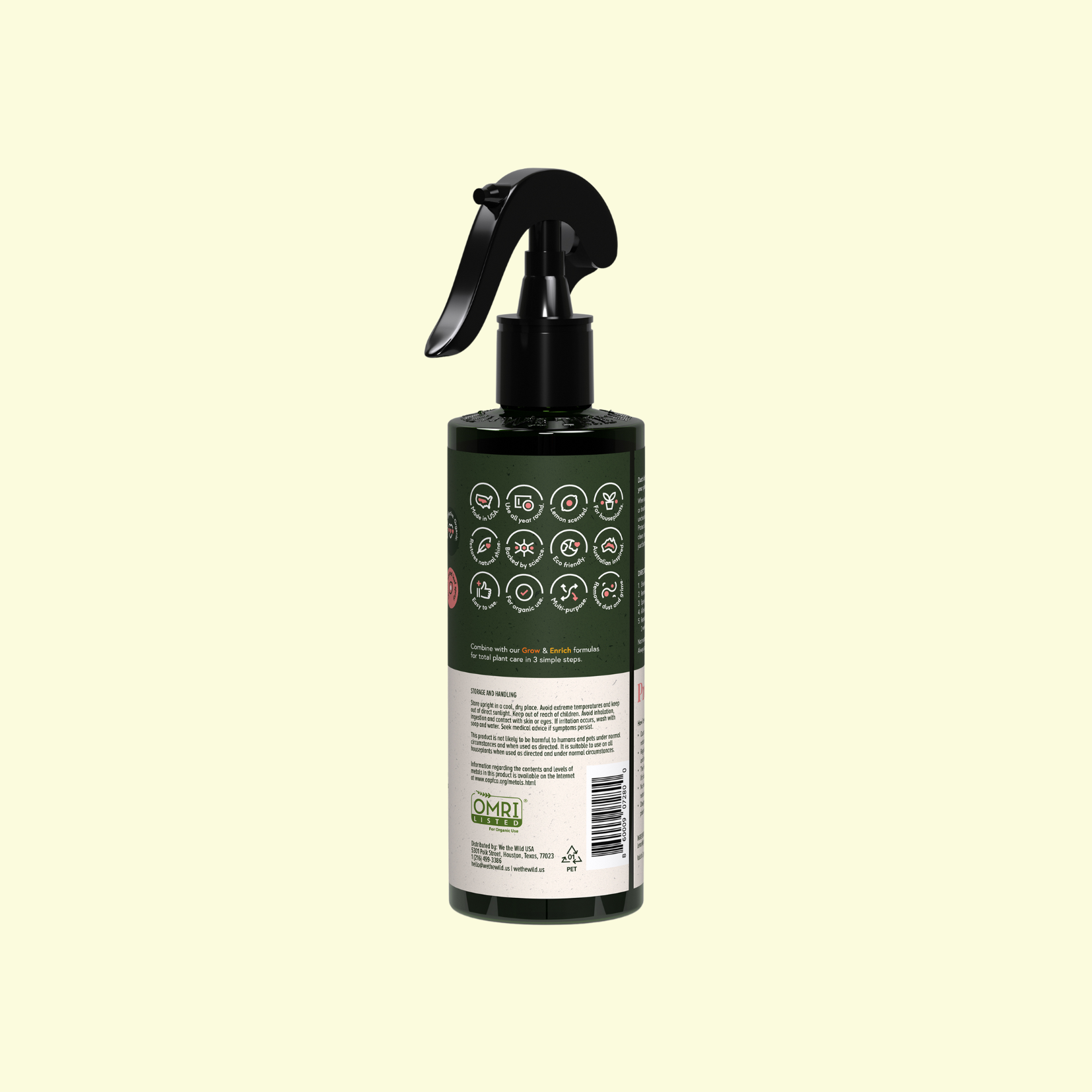 We The Wild Plant Care USA - Wholesale Fertilizer - Protect Organic Leaf Spray 16.9 oz2