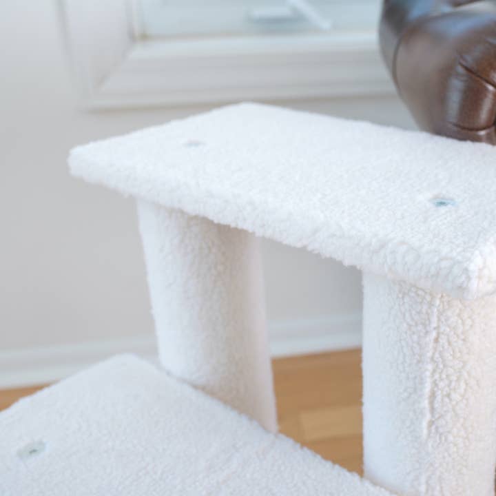 Armarkat - Wholesale Pet Scratcher - Cat - Real Wood 3 Step Cat Step Stairs Ramp, 25" Dogs Climber2