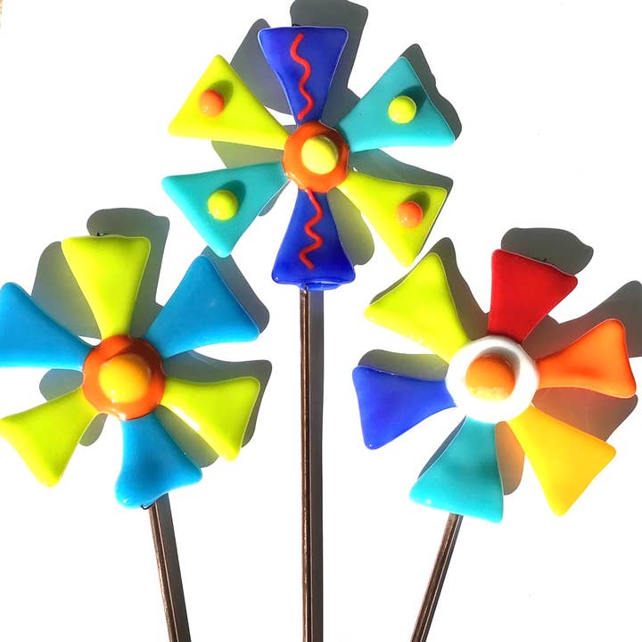 Wildflower Plant Picks for wholesale by Fish Tales