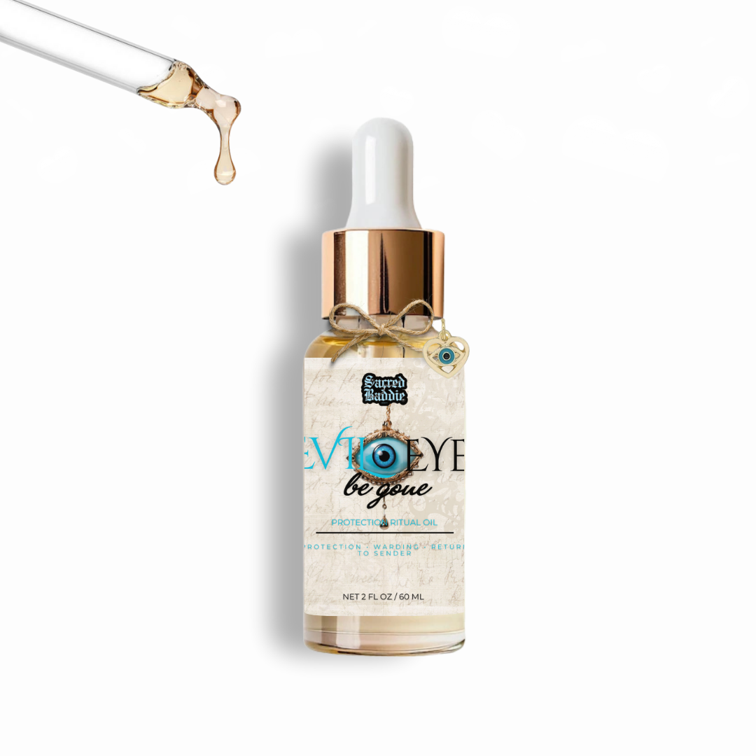 Sacred Baddie Society - Vendita all'ingrosso Attrezzatura per meditazione - Olio Rituale Evil Eye Be Gone™0