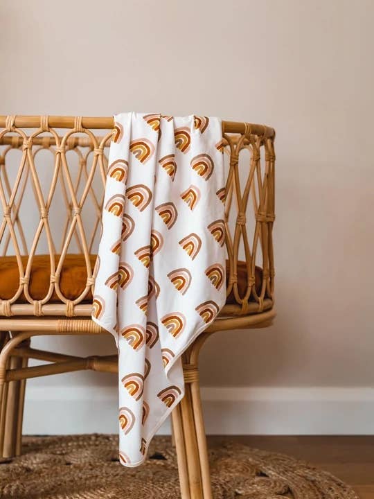 Doe and Fawn Collection - Wholesale Swaddle set – Baby - Rainbow Wrap Set1