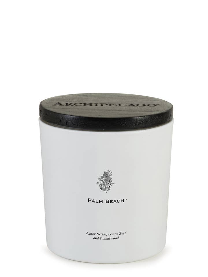 Palm Beach Luxe 2-Wick Candle for wholesale by Archipelago Fragrences