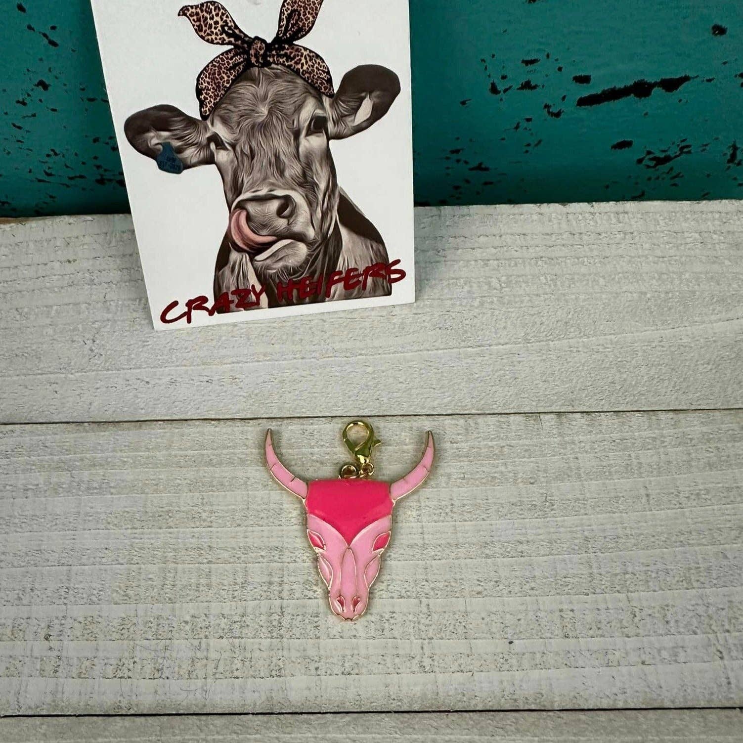 Crazy Heifers Wholesale - Wholesale Individual Charm/Pendant - Clip-on Charms Gold Tone V219