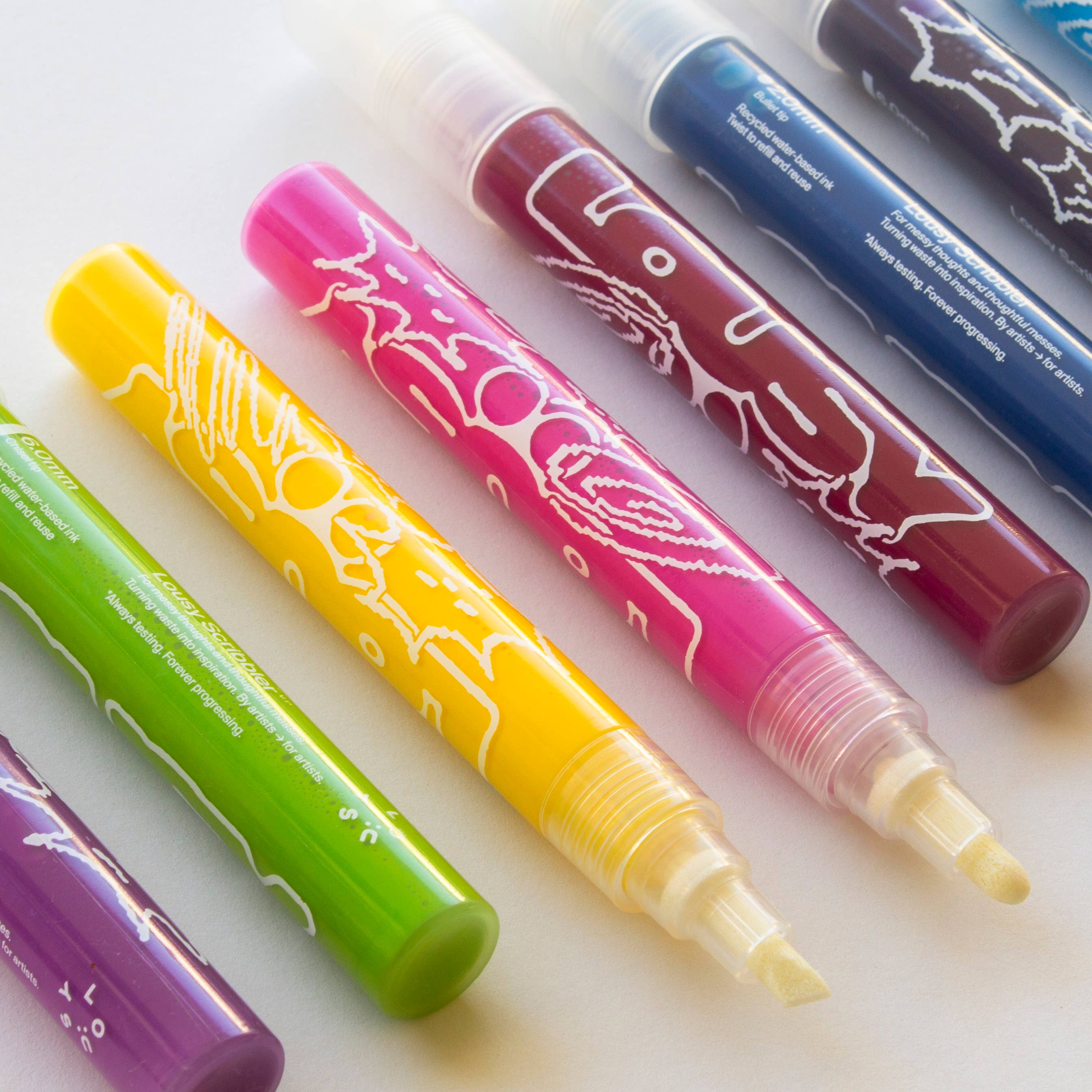 LOUSY - Wholesale Marker - Lousy Scribbler — Sustainable Refillable Markers13