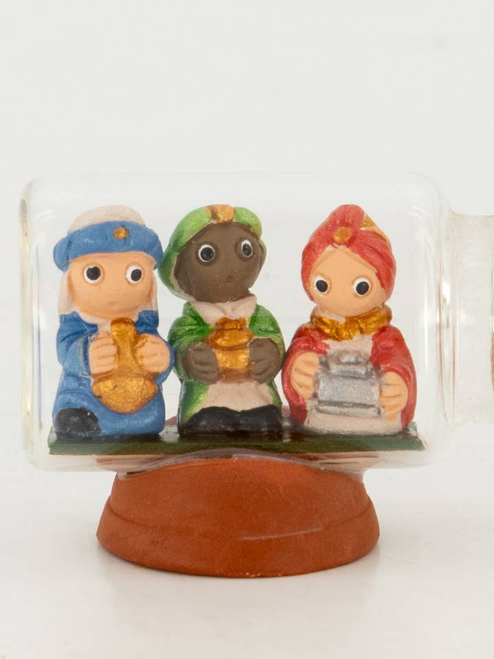 HANDMADE BOTTLE 3 KINGS FAIR TRADE PRODUCT for wholesale by Veraluna Sustainable Clothing