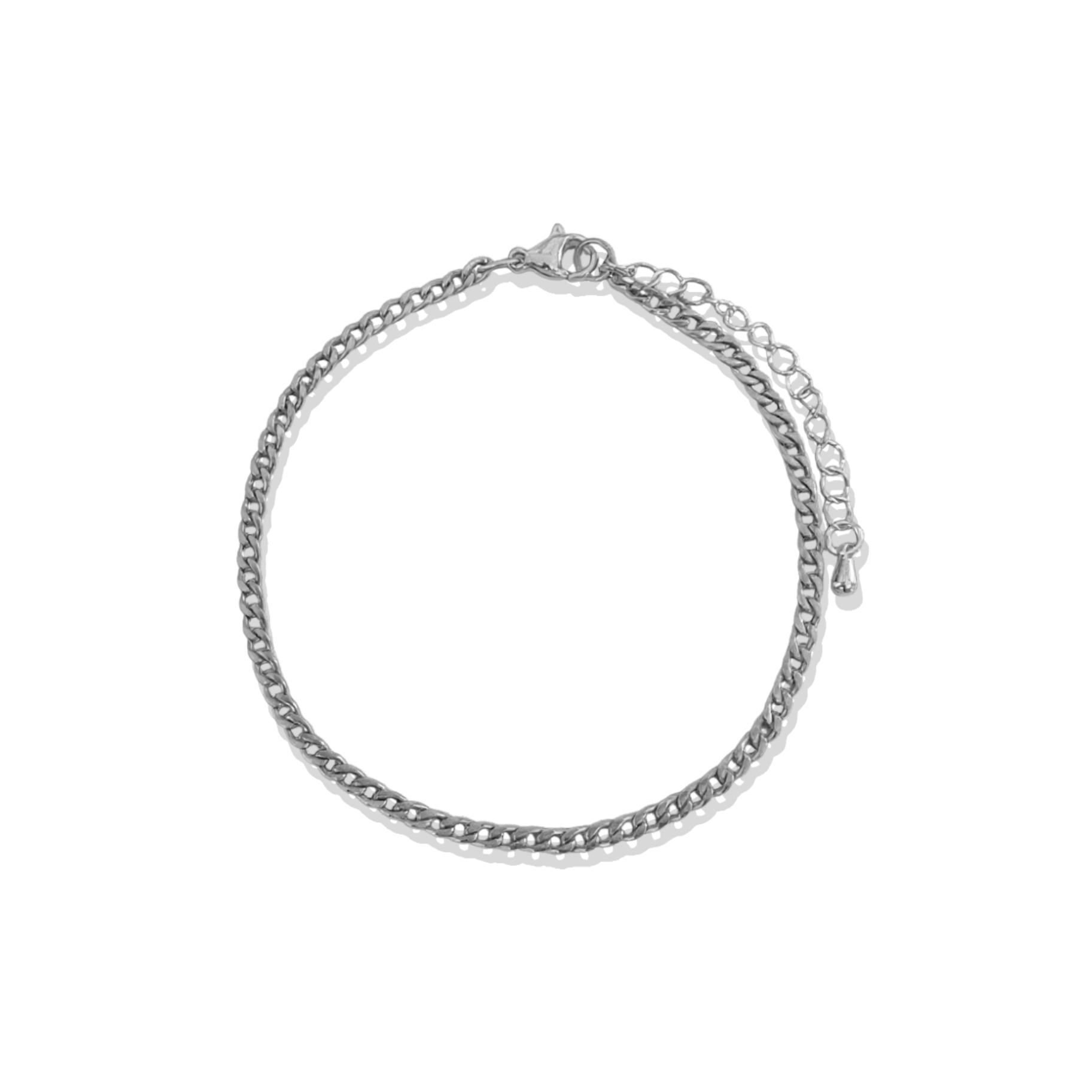 Love, Paige Designs - Wholesale Link & Chain Bracelet - Curb Silver Chain Bracelet0