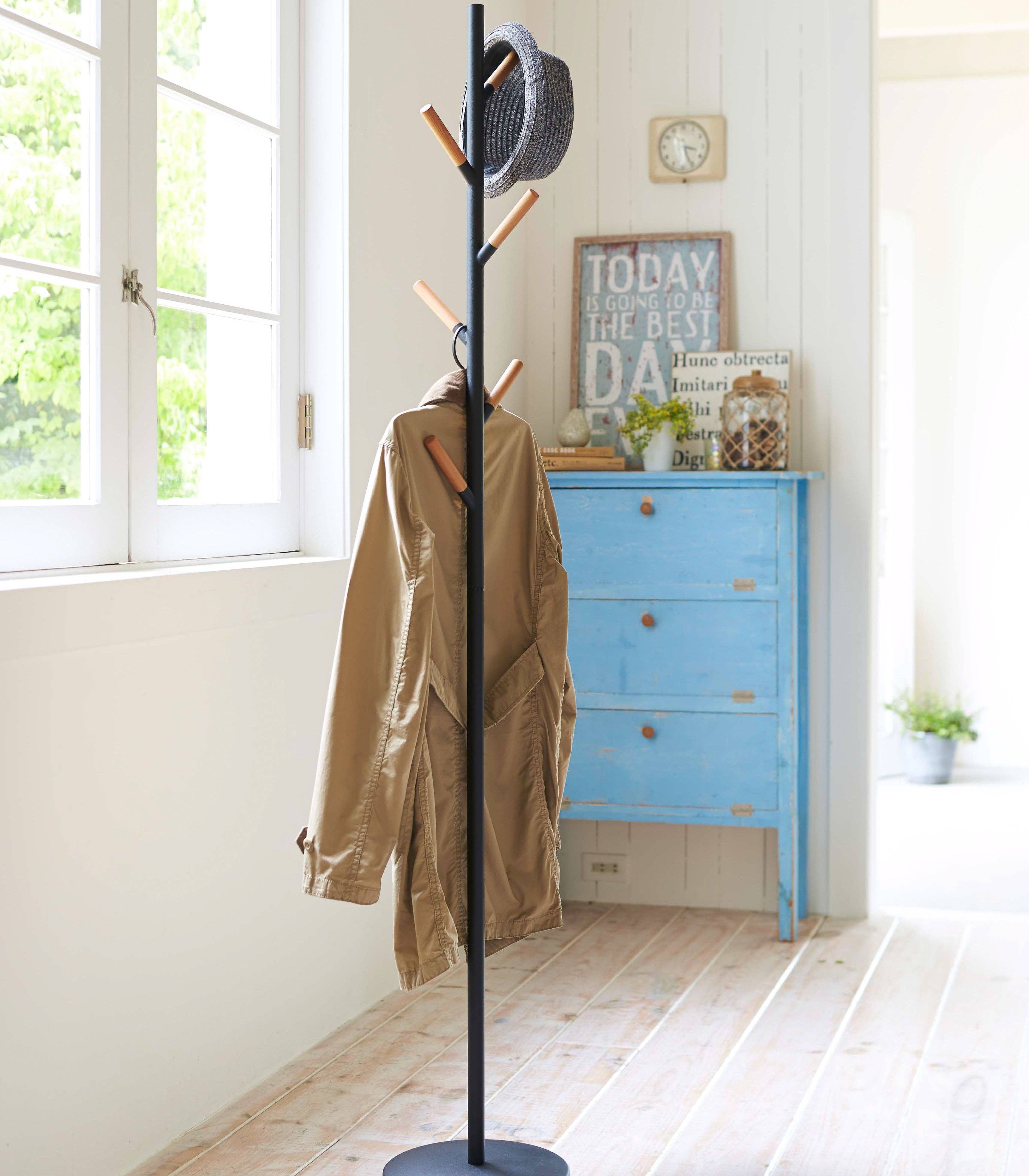 Yamazaki Home - Wholesale Coat Rack - Plain Coat Rack - Steel2
