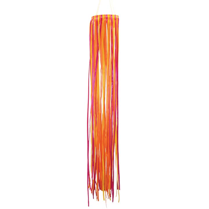 In the Breeze, LLC. - Wholesale Outdoor Ornament/Decor - 39" Warm Ribbon Windsock