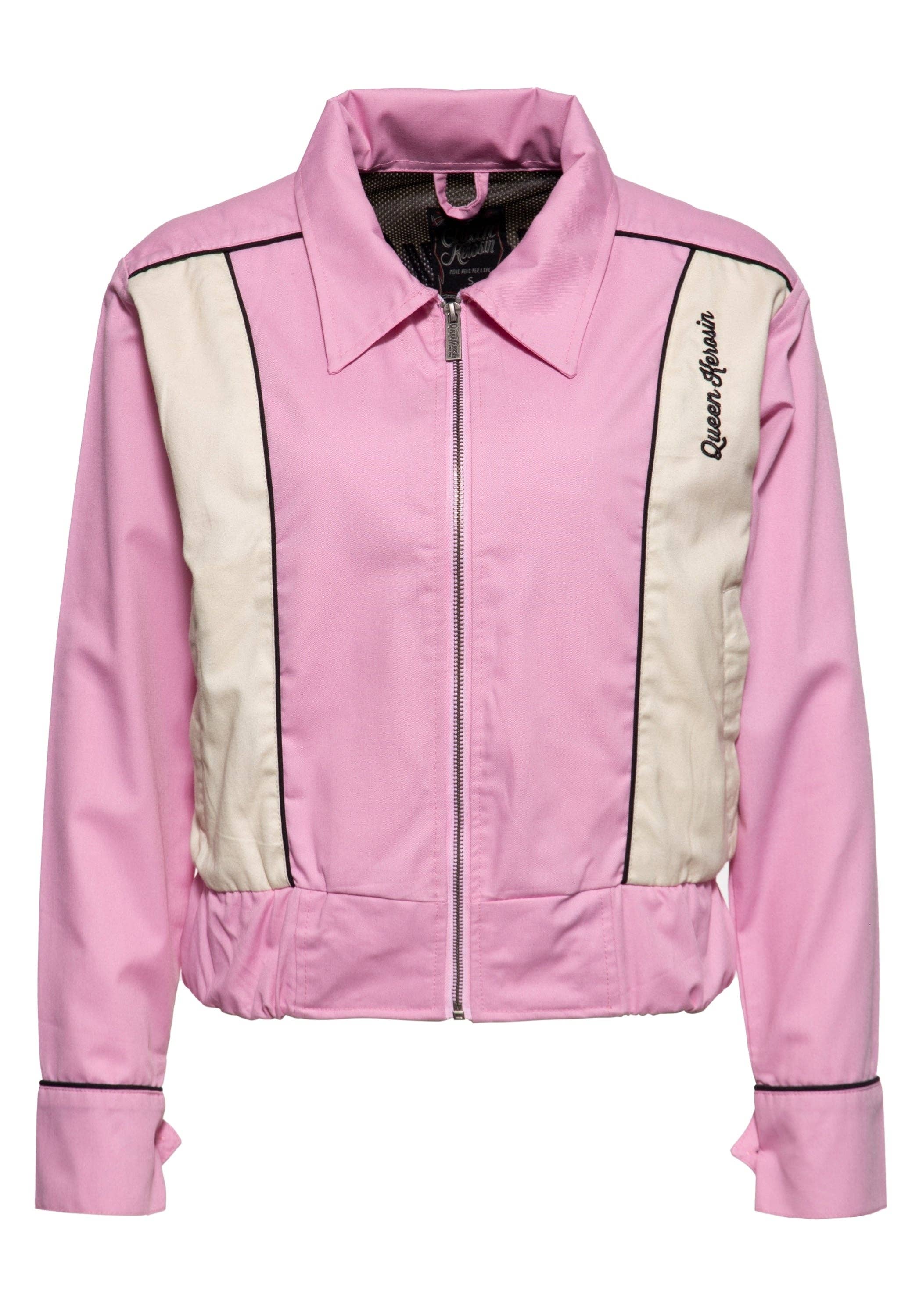 pink Speedway Queens 1955 gabardine jacket for wholesale on Faire1