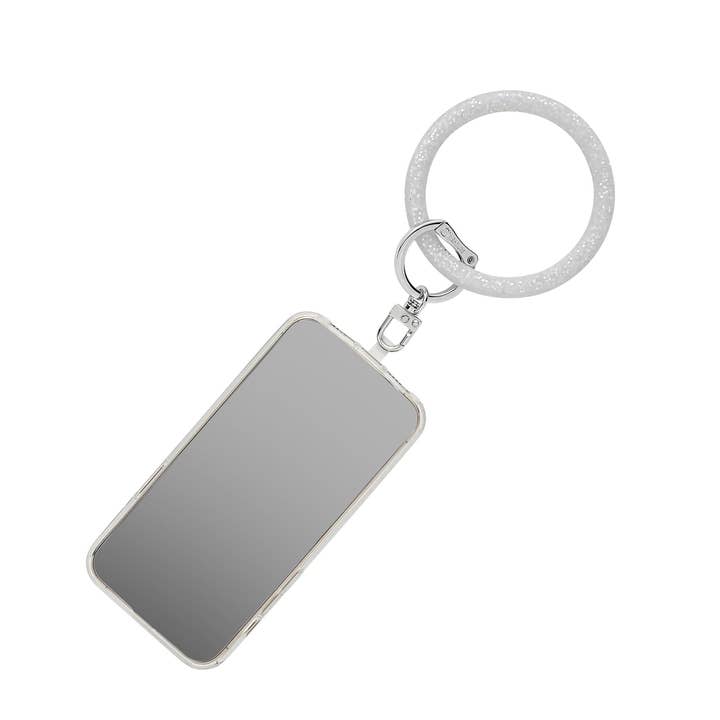 Oventure - Wholesale Phonecase Strap - Universal Phone Connector - Silver Phone Tab (5 Pack)