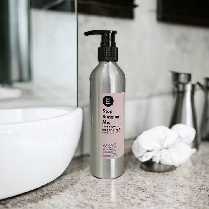 Paws Right There - Luxury Pet Care and Gifting – wholesale Pet shampoo – Dog – ‘Stop Bugging Me’ | tick & flea repellent | Dog shampoo2