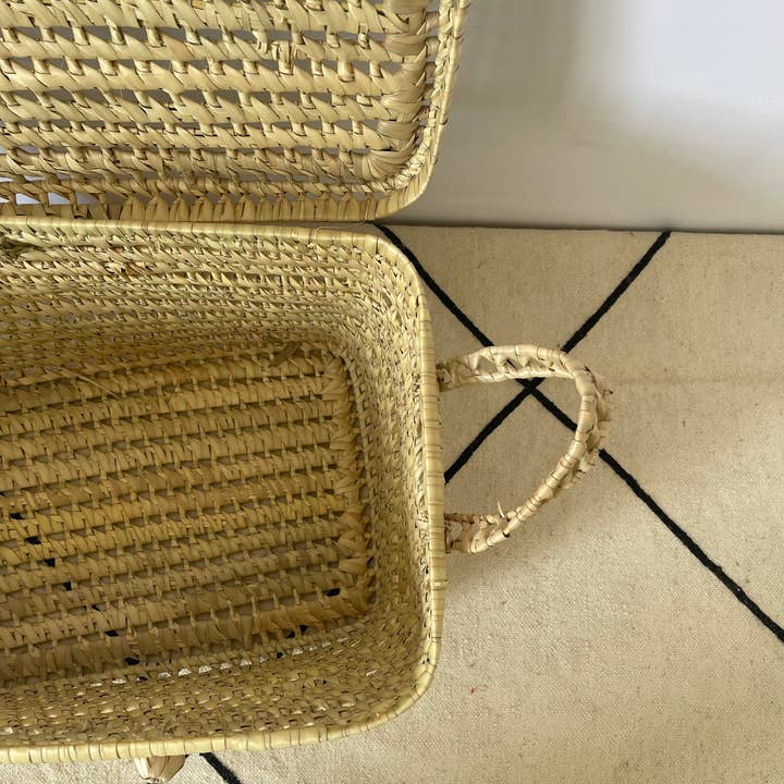 Berberparadise - Vendita all'ingrosso Cestino - Bambini e neonati - Cassapanca in vimini, baule per giocattoli, cassa per giocattoli in vimini