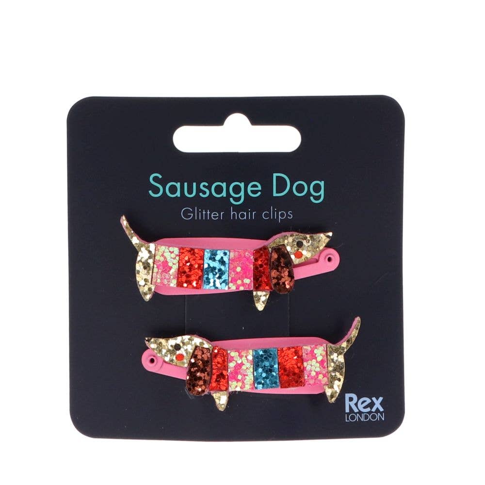 Bobangles - Wholesale Hair clip – Child - Rex London Hair Clips - Sausage Dog