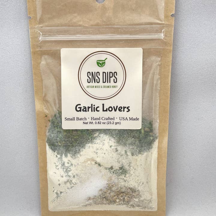 SnS Dips - Wholesale Dip - Garlic Lovers Dip Mix