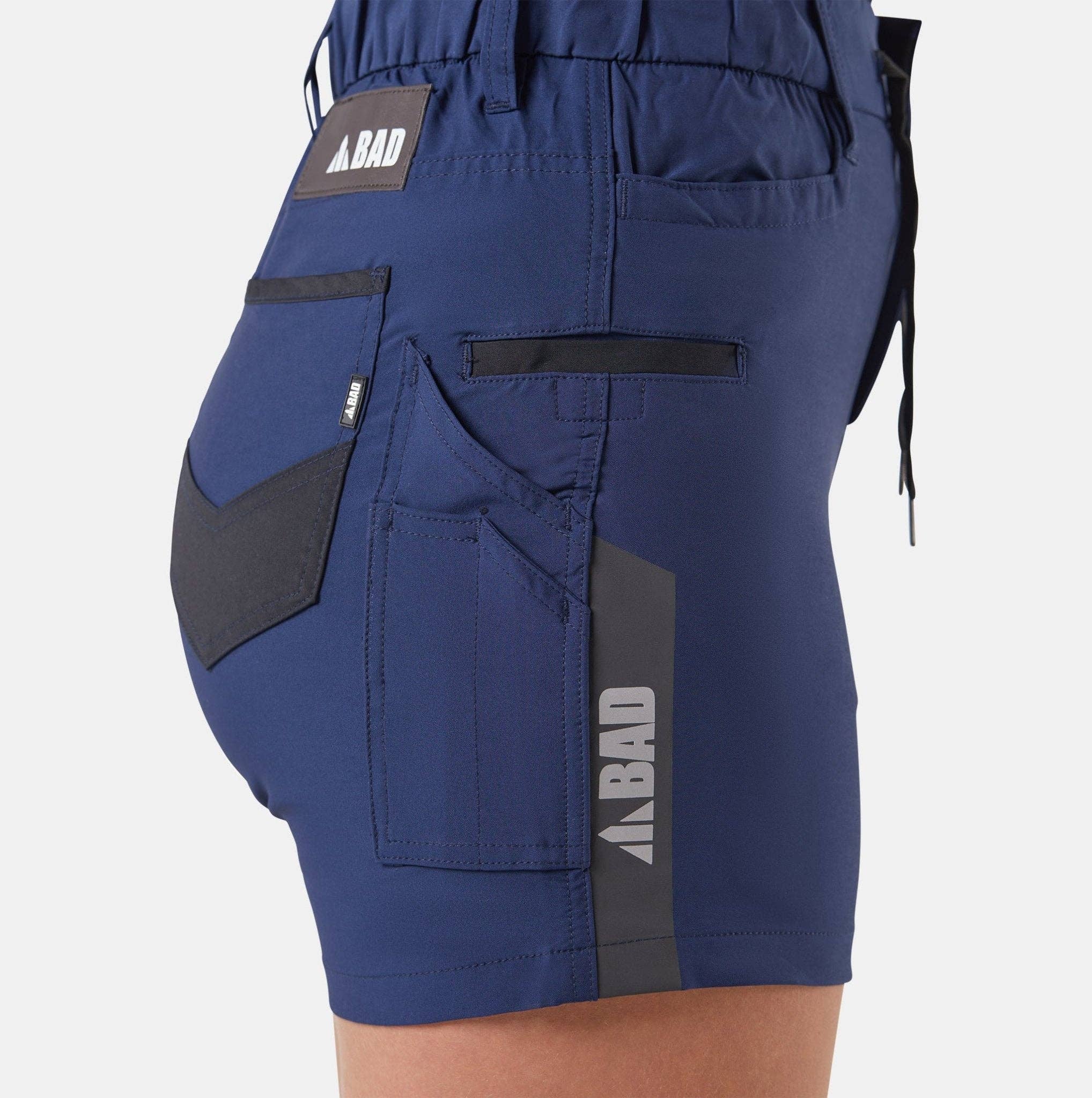 BAD WORKWEAR - Wholesale Shorts - Women's - BAD WOMENS NEXT™ WATERPROOF ELASTIC WAIST SHORT SHORTS12