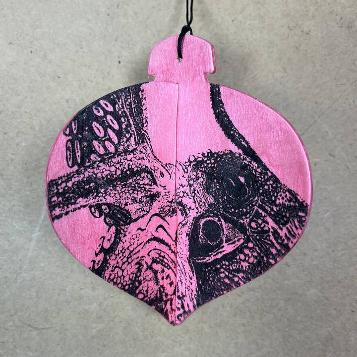 Boules de Noël écologiques imprimées en 3D par Gem Blastock pour la vente par Turquoise Gem Home