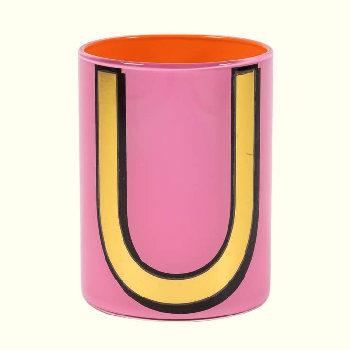 Alphabet Brush Pot - U for wholesale by Bridie Hall Ltd