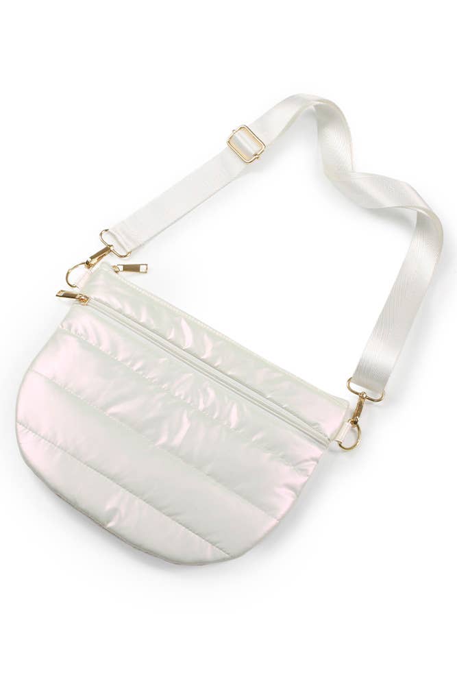 Hana - Wholesale Belt Bag - Women's - Puffy Half Moon Bag1