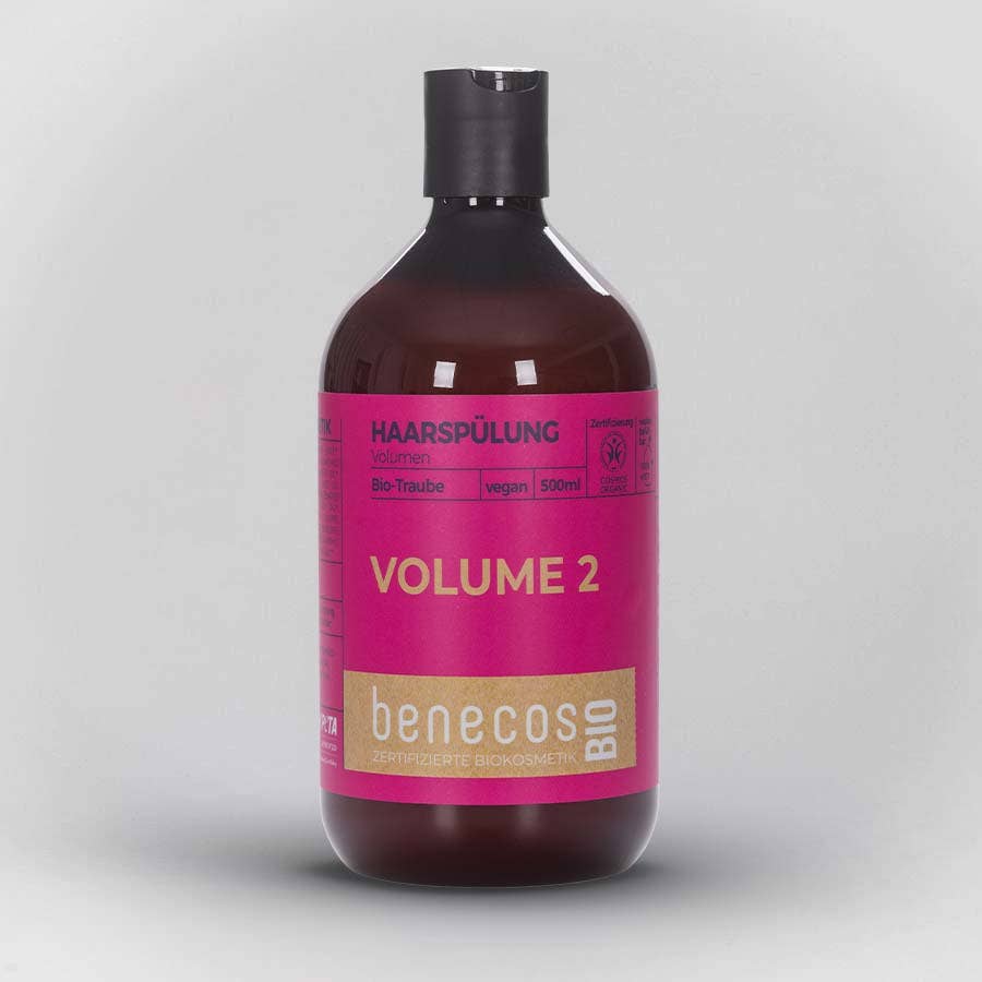cosmondial GmbH & Co. KG - Wholesale Hair Shampoo - BenecosBio Volume Hair Conditioner Organic Grape Volume 20
