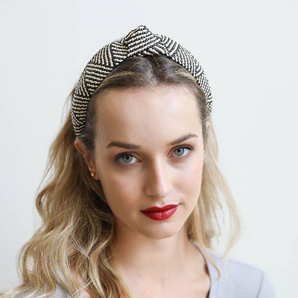 Leto Accessories - Wholesale Fashion Headband - Women's - Bohemian Straw Rattan Knotted Headband10