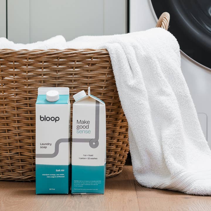 Bloop - Wholesale Liquid Laundry Detergent - Salt Air Natural Laundry Soap - BULK Quantities5