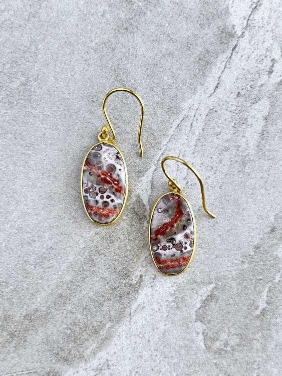 Piedra Volcánica Earrings for wholesale by Monsieur Pamplemousse